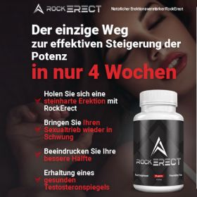 Rockerect : Steigern Sie Ihre sexuelle Ausdauer und Kraft!
